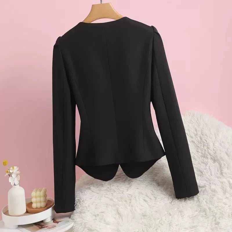Temperament V-Neck Thin Suit Jacket