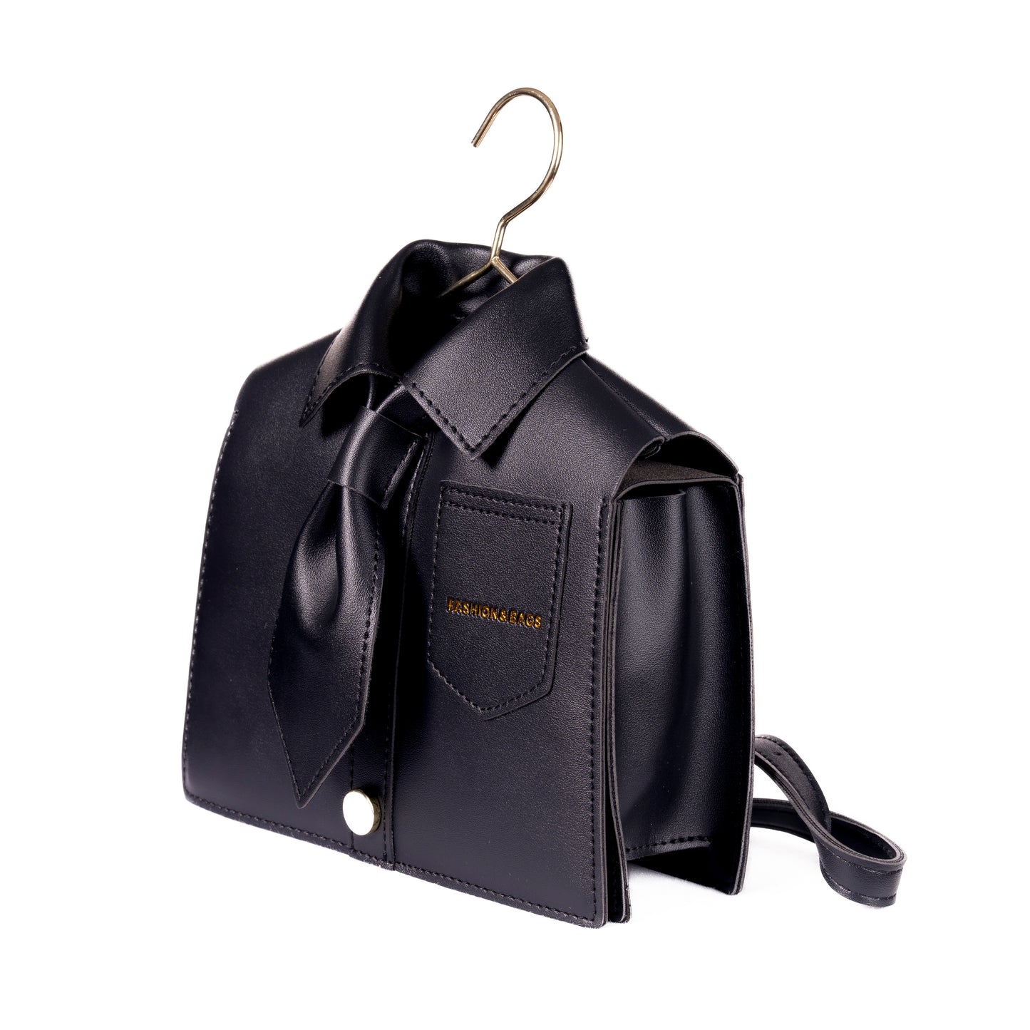 Fashion hanger tie bag