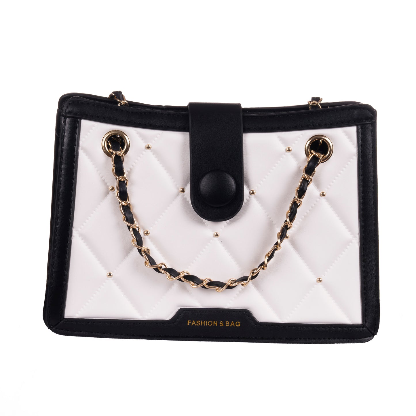 squared fashion bag