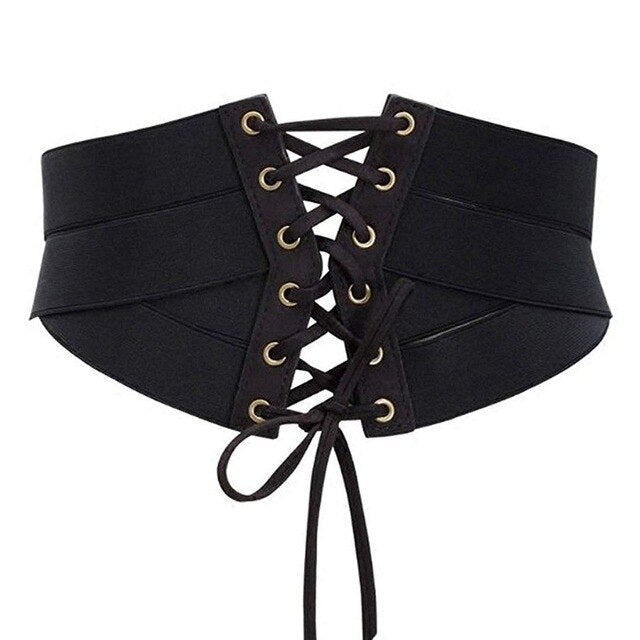 Women's Fashion Elastic Stretch Waist Belt