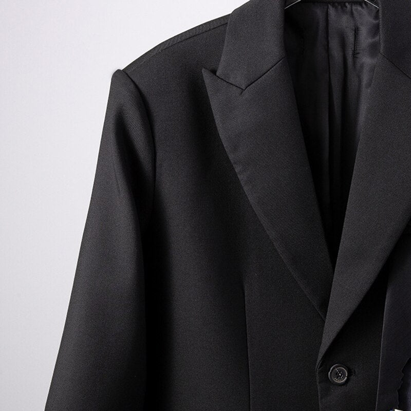 Fashion Irregular Patchwork Blazer