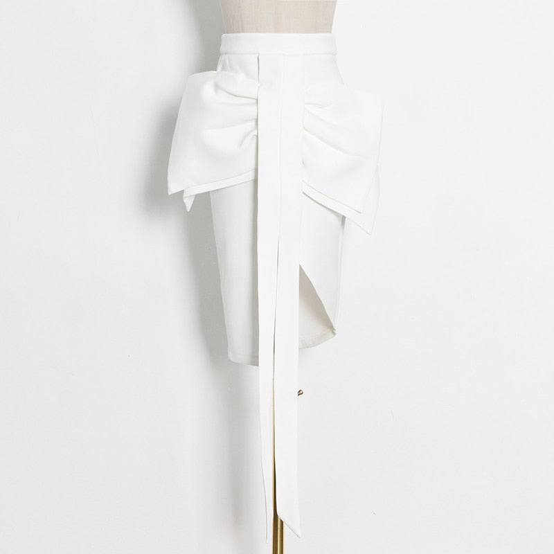 Sexy Bowknot Strapless With High Waist Sheath Dress