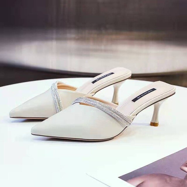 Women's Pointed Head Low Heel Shoes