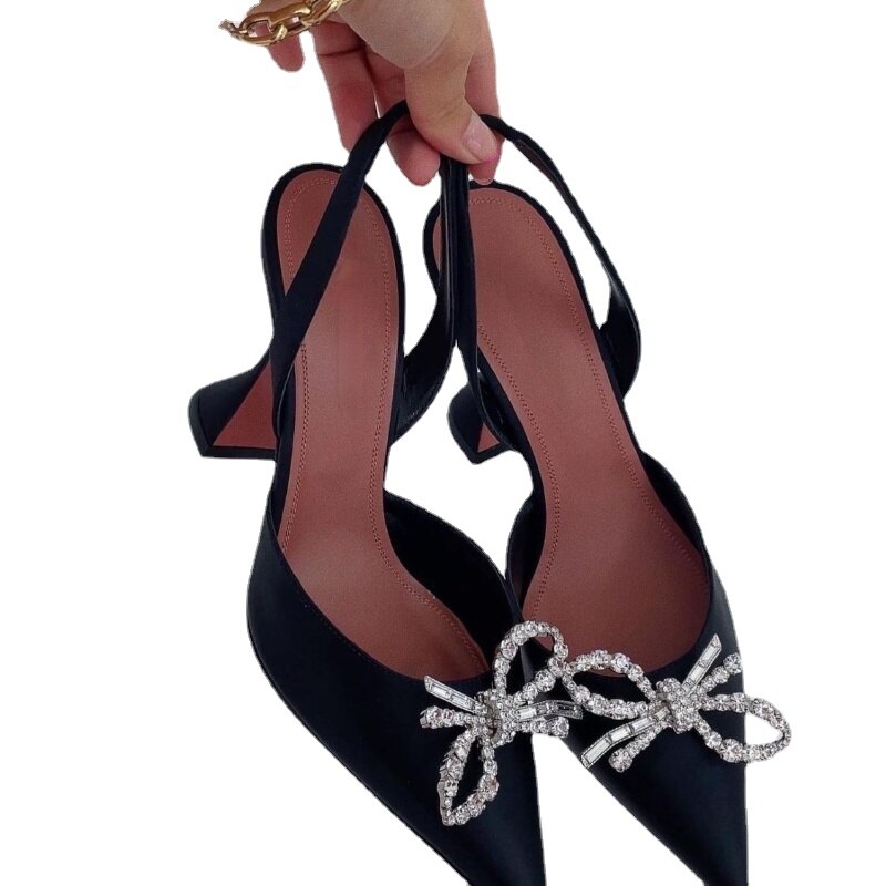 Pointed Toe Strap High-Heels