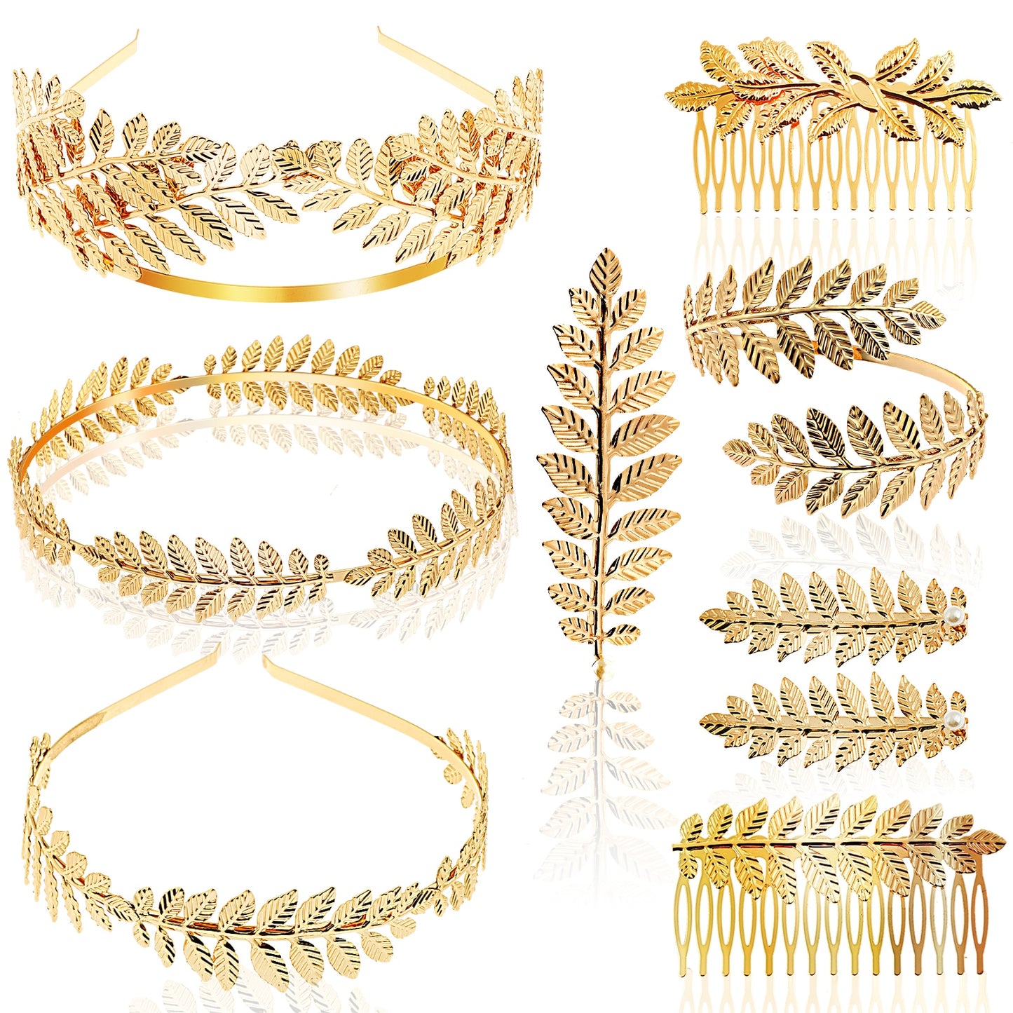 Goddess Leaf Headpieces