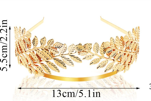 Goddess Leaf Headpieces