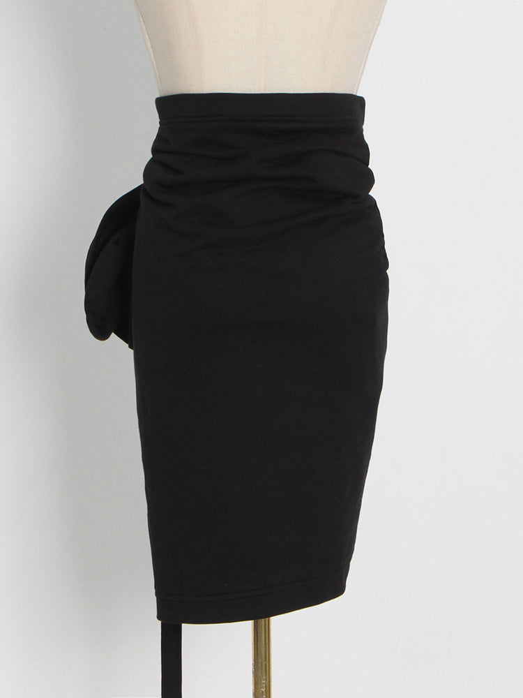 Sexy Asymmetrical Hem Skirt