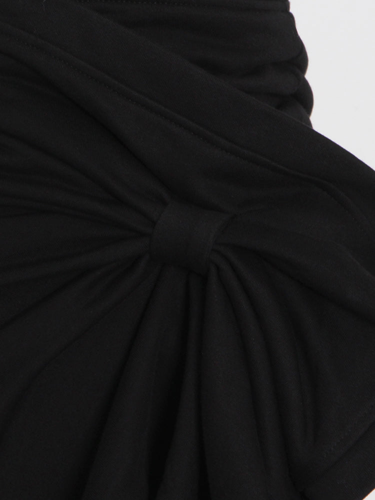 Sexy Asymmetrical Hem Skirt