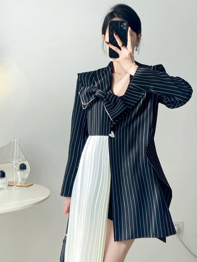 Two Striped Blazer For Women