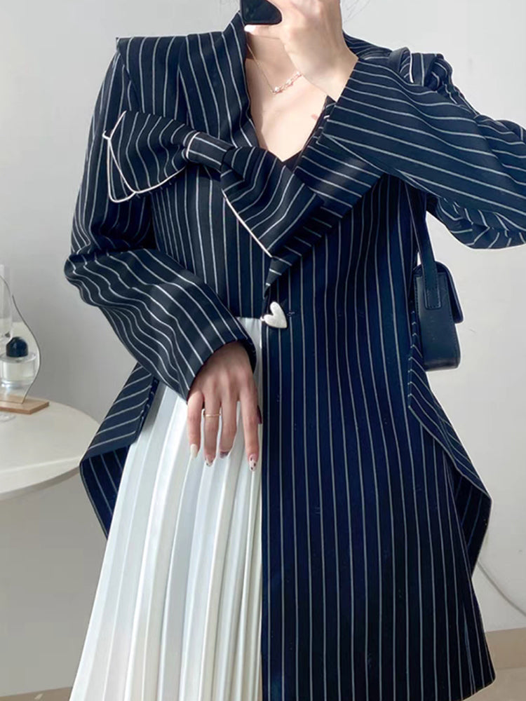 Two Striped Blazer For Women