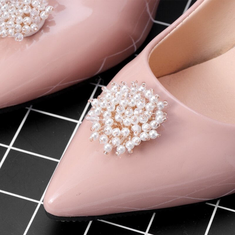 Pearl Shoe Decorations