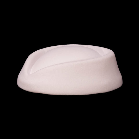 white, beret_stewardess_hat