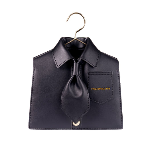 Fashion hanger tie bag