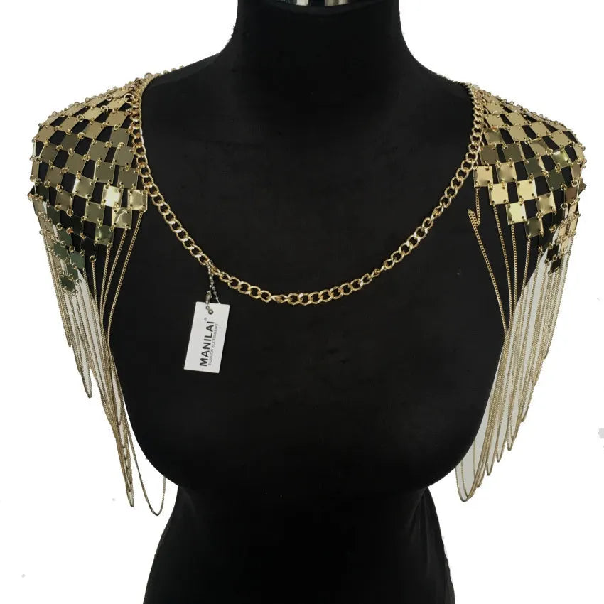 Statement Collar Shoulder Chain