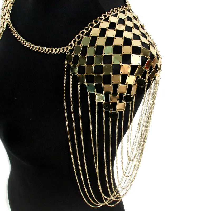 Statement Collar Shoulder Chain