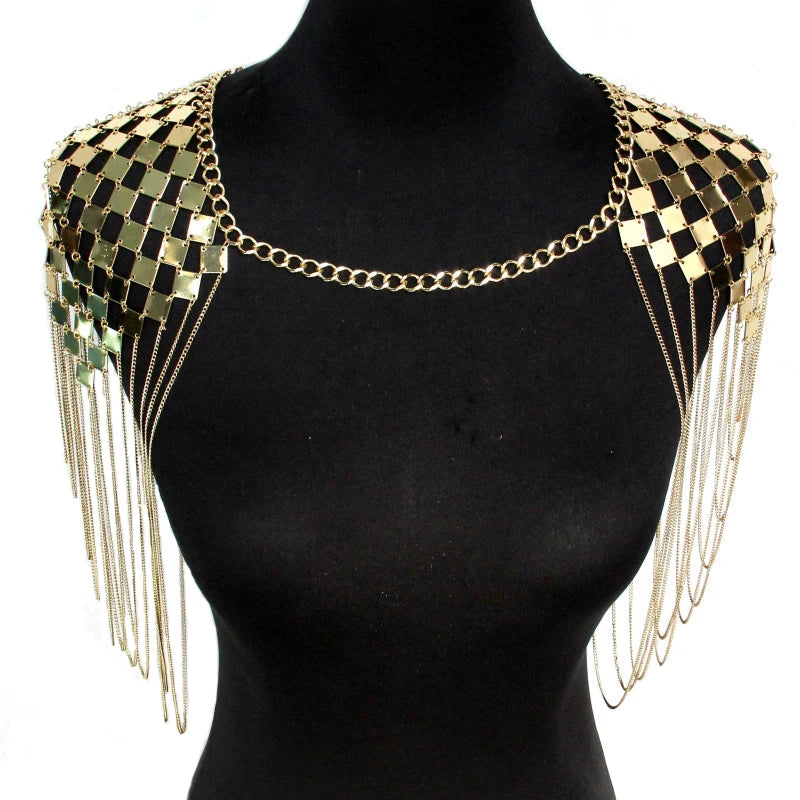 Statement Collar Shoulder Chain