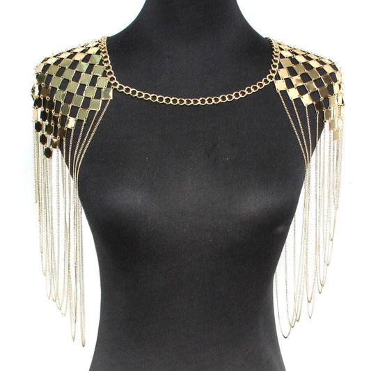 Statement Collar Shoulder Chain