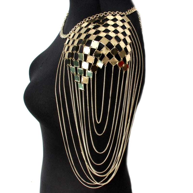 Statement Collar Shoulder Chain