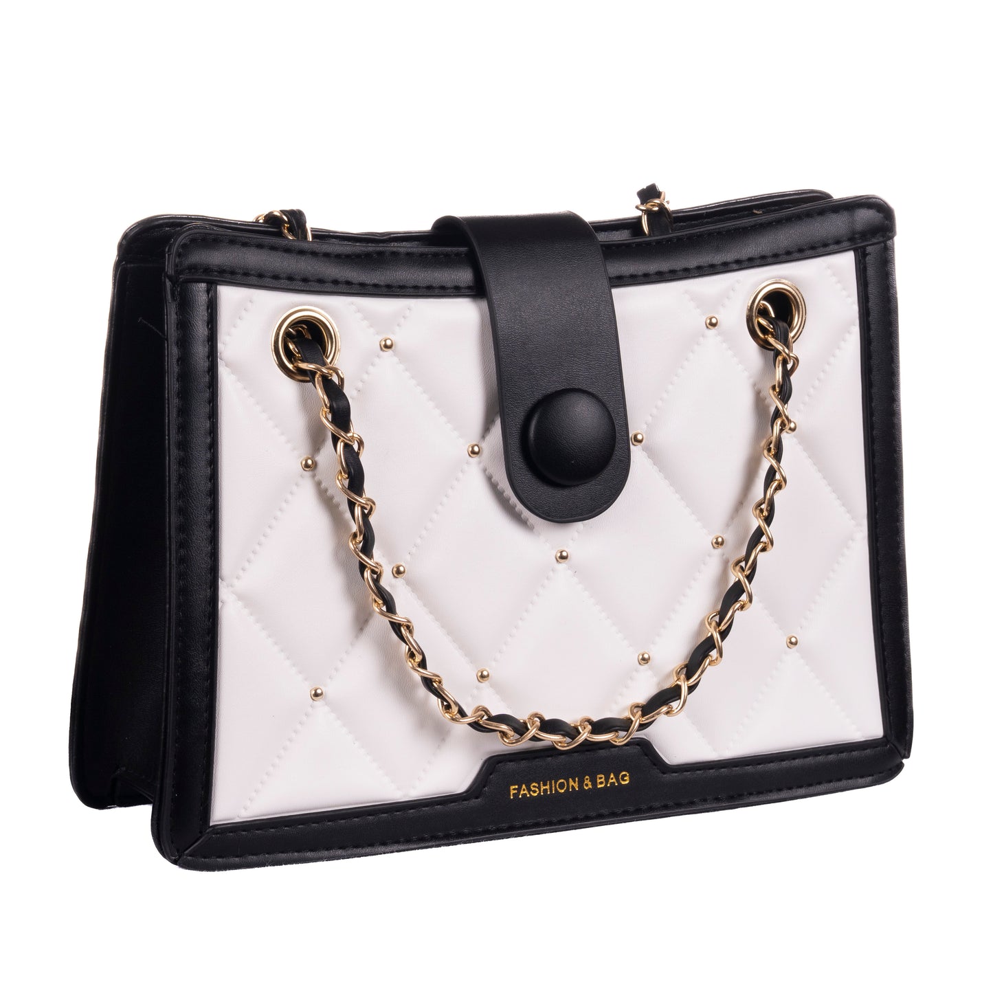 squared fashion bag