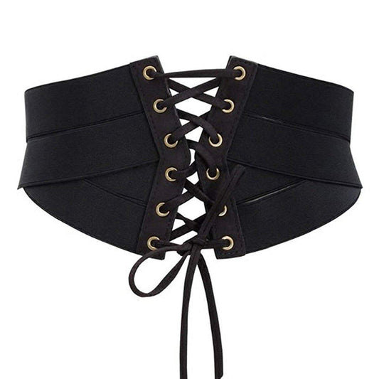 Women's Fashion Elastic Stretch Waist Belt