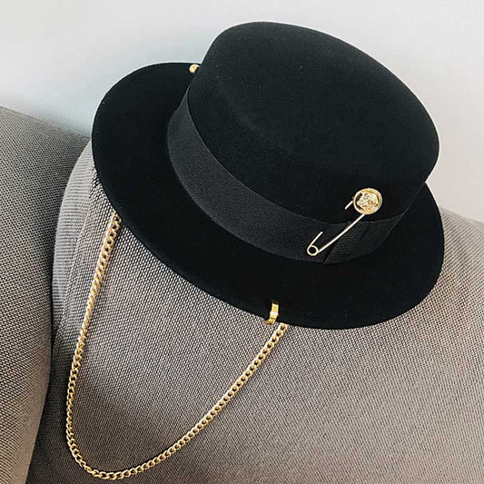 Street Fashion Fedora  Retro Wool  Hat