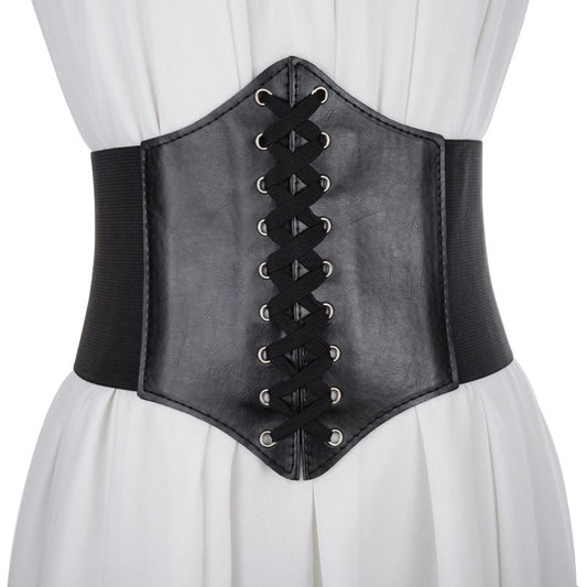 Wide Under-bust Corset Belt