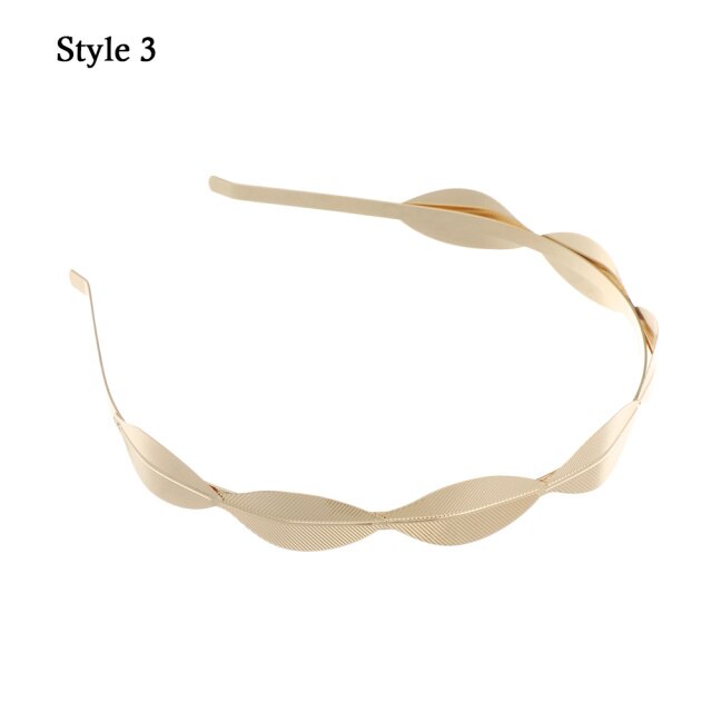 Gold Leaves Butterfly Vintage hair ornament