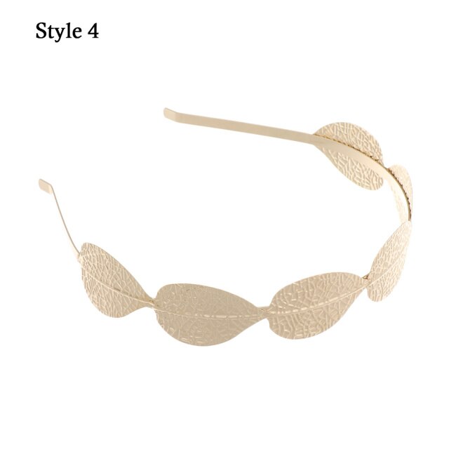 Gold Leaves Butterfly Vintage hair ornament