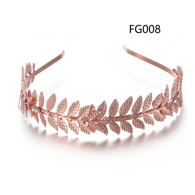 Gold Leaves Butterfly Vintage hair ornament